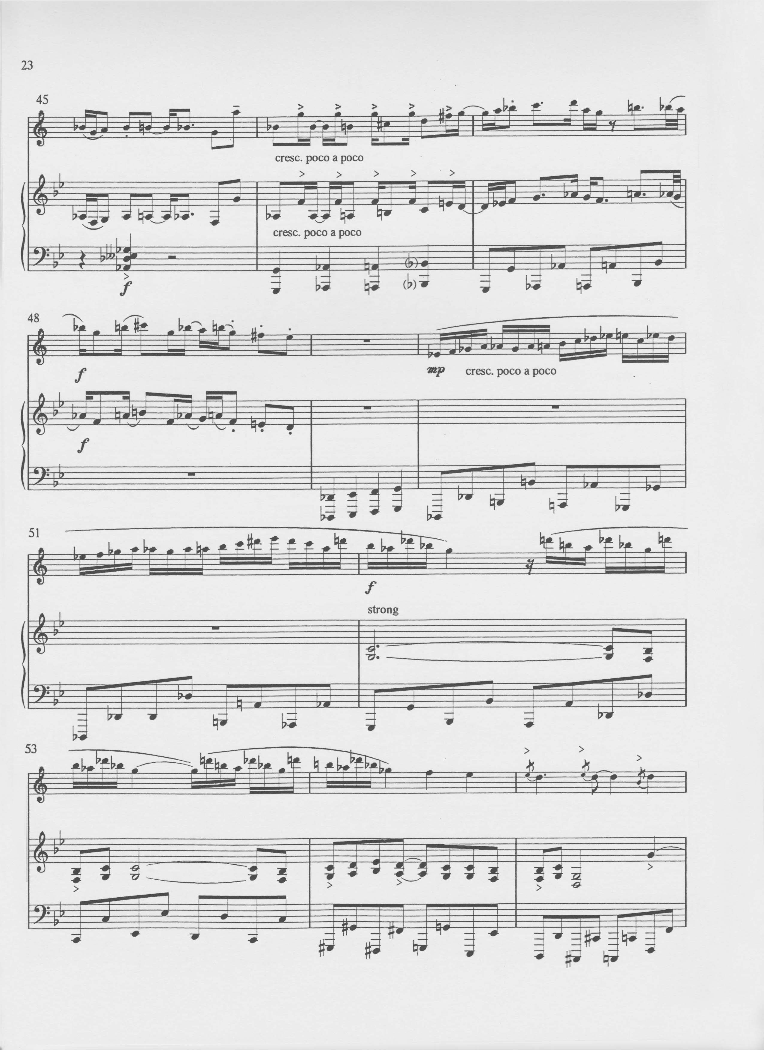 Sonata for Tenor Saxophone p23